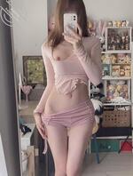 粉色内衣 酥胸嫩穴