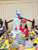 “妈～来帮我拍个照”2