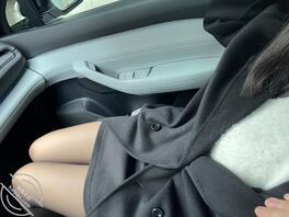 （原创）一时兴起把黑丝老婆的内内脱了0