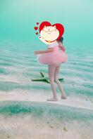 舞蹈服，训练女儿已成年，美丽训练，可爱成年人的舞蹈