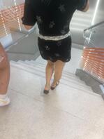 【原创】今日抄底骚少妇腿是真好看 附背影图 欢迎同好分享交流