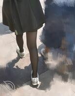 跟拍见证黑丝女大学生变少妇