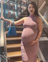 怀孕八个月的姐姐