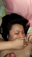 【原创】被淫荡骚B乘骑，最后没忍住射到她脸上1