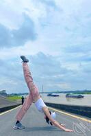 我这个同学身材太好了