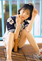 【海角模特】棒球美女素颜大眼美女性感制服写真1