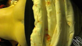 【原创】想上美艳小姨之路21  精油开背，背后打飞机1