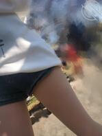 校园街拍骚货光腿神器女大（露脸）