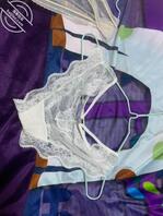 【邻居系列】深夜偷走一楼女邻居晾在外面的性感内裤打胶后再放回去(二 )1