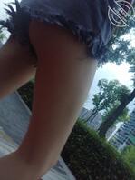 偷拍真爽，路人蜜桃臀1