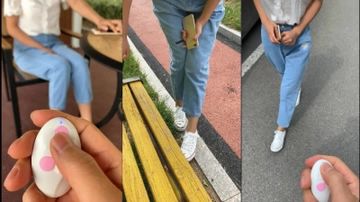 塞跳蛋逛街震尿了(03:03)