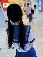 【真实原创11】在家无聊,身穿小jk带表妹逛商场1