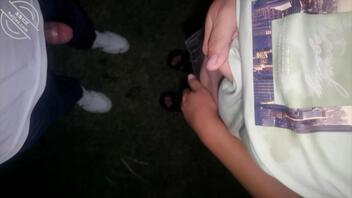 户外调教骚逼，让她去勾引大鸡吧钓鱼佬，小姨子爱不释手2