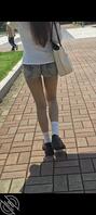 跟拍极品美腿女大学生1