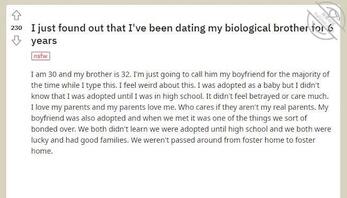 乱伦悲剧|男女相恋6年被说夫妻脸 验DNA惊揭亲兄妹 后续心酸... 1