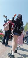 【偷拍】五一第②弹-制服皮鞋小白袜+光腿神器高颜值小姐姐的美腿2