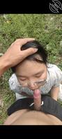 真实野战骚逼学生妹大坦克口交野外猛猛后入,差点被路人发现紧张死了2