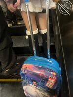 地铁随拍，拍到了骚货女大1