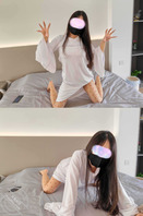 [原创1]幽灵娘主动送上床，被儿子羞辱并亲手把绿帽儿子的鸡巴撸射到丝袜腿0