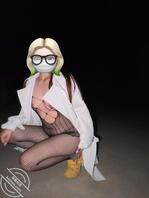 刚刚拍摄户外露出野战，视频截图，评论多上视频，天亮继续出去外拍1