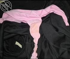 偷拍到丈母娘大肥臀居然还穿着丁字内裤，原味内裤味道太好闻了2