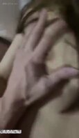 大二女大学生和男朋友啪啪，胸又白又大