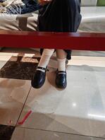 班里女同学的白袜小皮鞋1