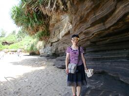 好不容易说服岳母拍了两张逼照，马上拿来分享1