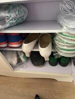 在美熟女丈母娘的床上撸射原味丝袜内裤胸罩高跟鞋 2