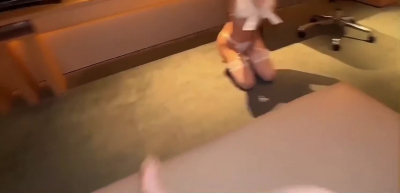 喜欢这样的母狗嘛