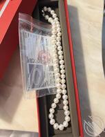 (原创36)女儿戴上我买的珍珠项链,高兴的穿上了白丝让我摸!0