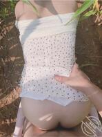 69 (原创视频)顶着大太阳在玉米地和妹妹老汉推车,差点中暑!!!1