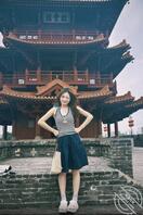 白云第一骚货庞乐怡去肇庆旅游照片2