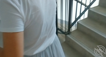 《原创真实》19 楼道里面,内射姐姐,精液从姐姐的逼里流到地上0