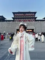 西南民大汉服网红抖音 田佳子 被男友扣逼爽到喷水0