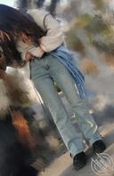 骚货女大学生户外换衣（1）1