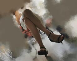 桌底偷拍师范大学骚货女大凉高美腿0